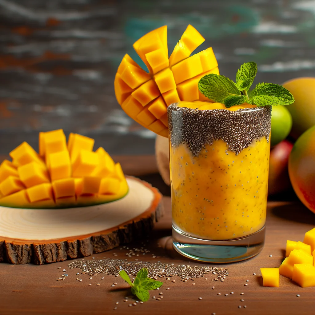 Smoothie Énergique Vert Tropical