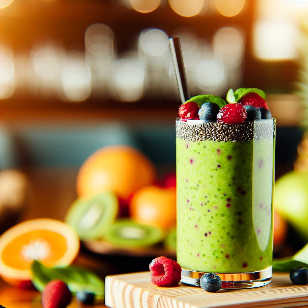 Smoothie Énergisant aux Super-aliments