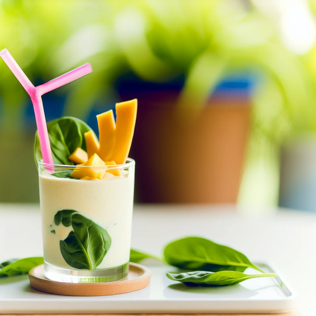 Smoothie Énergisant Tropical au Super-Aliments