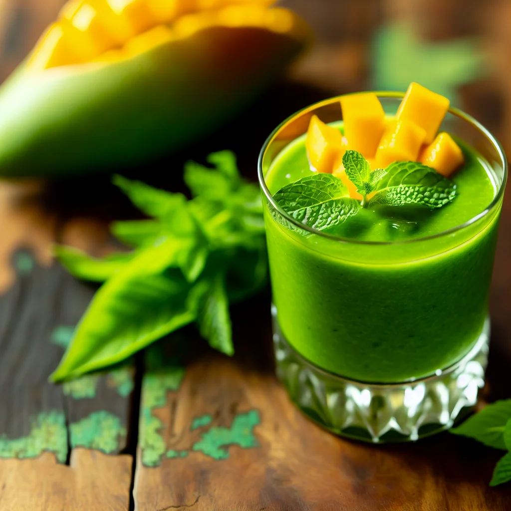 Smoothie Énergisant Tropical Verde