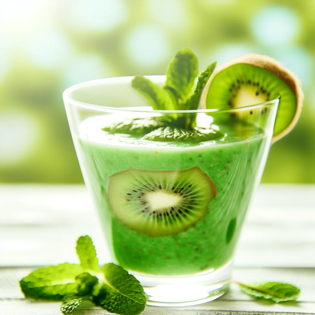 Smoothie Énergisant Vert Émeraude