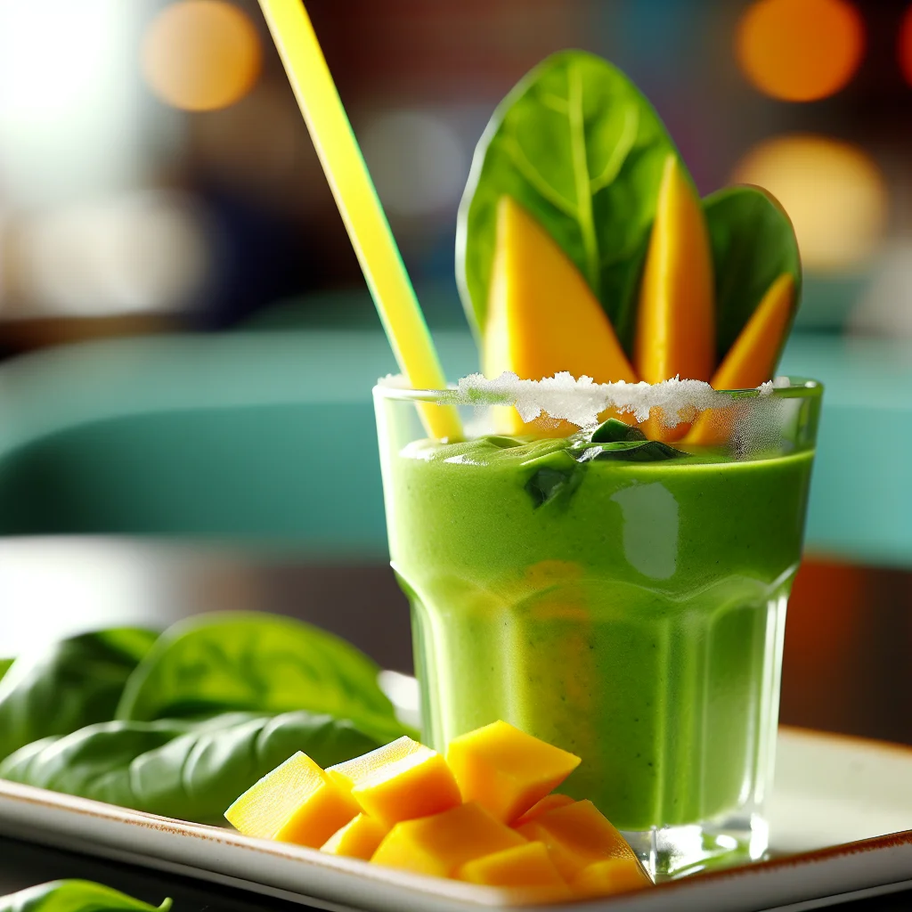 Smoothie Tropical Énergie Verte