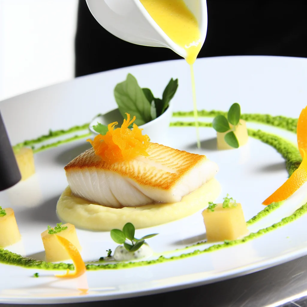 Sole Meunière aux Agrumes et Purée de Panais