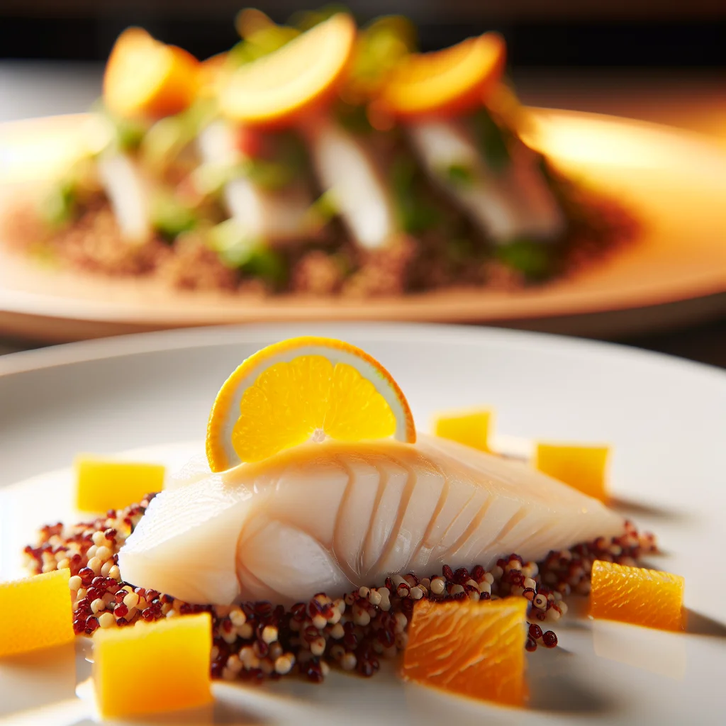Sole Meunière aux Agrumes et Quinoa