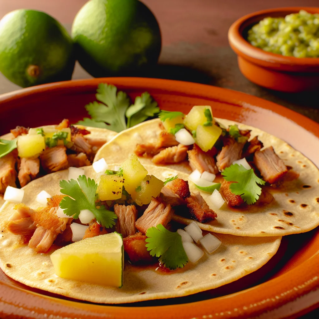 Tacos al Pastor à la Mexicana