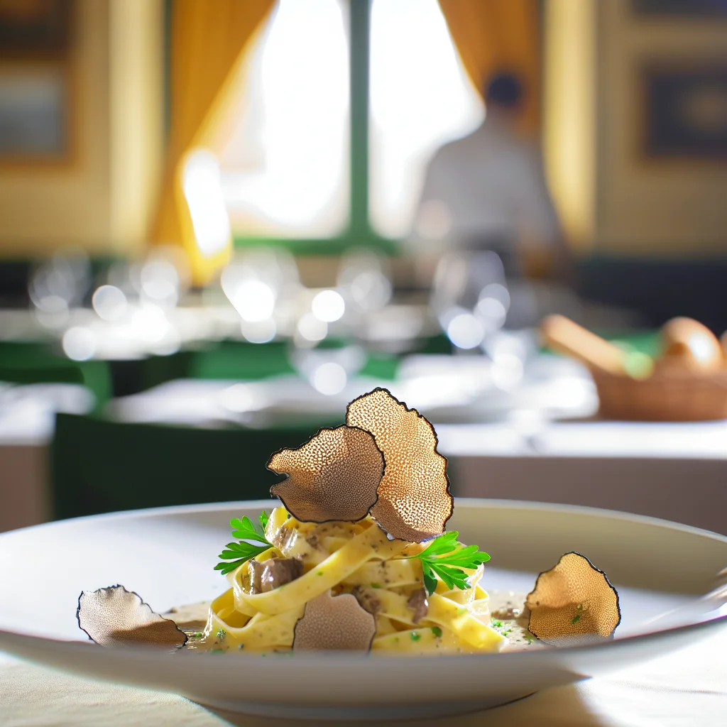 Tagliatelle al Tartufo e Porcini