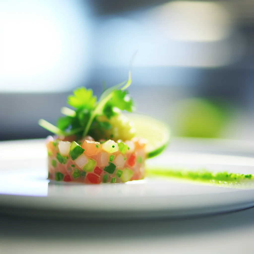 Tartare de Saint-Jacques au Citron Vert et Avocat