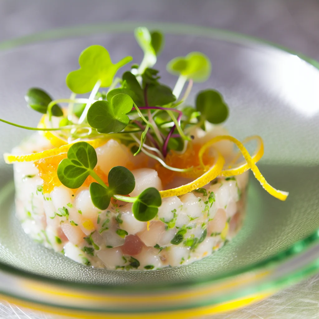 Tartare de Saint-Jacques aux Agrumes