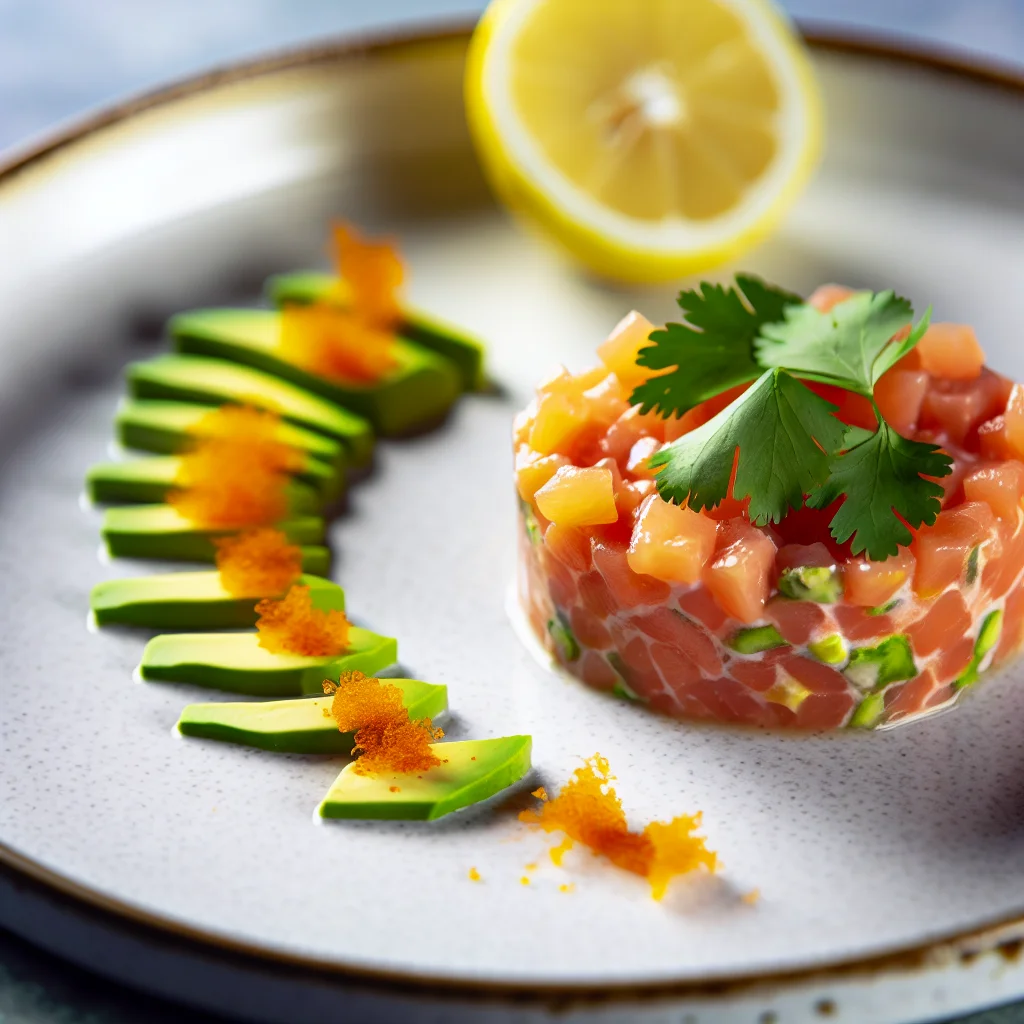 Tartare de Saumon aux Agrumes et Avocat