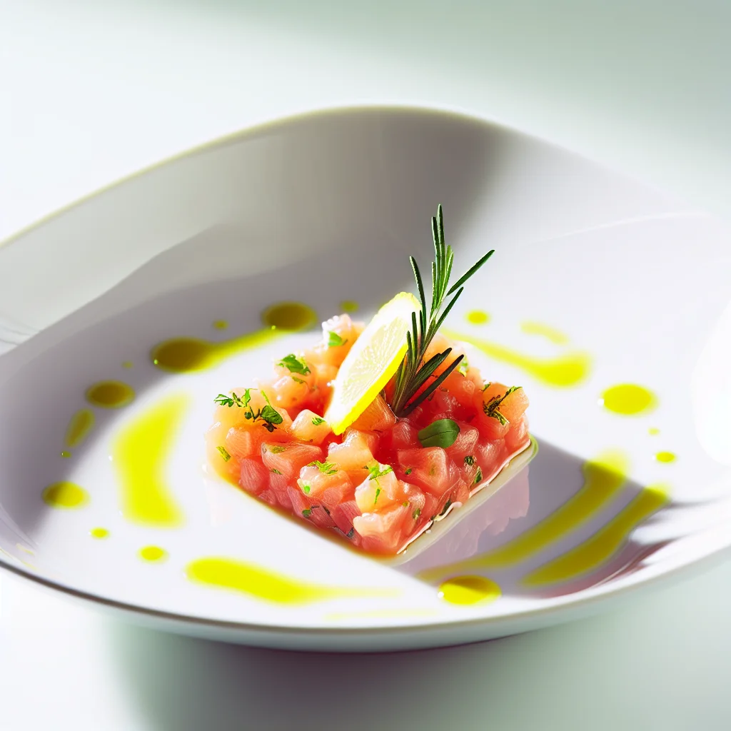 Tartare de Saumon aux Agrumes et Avocat