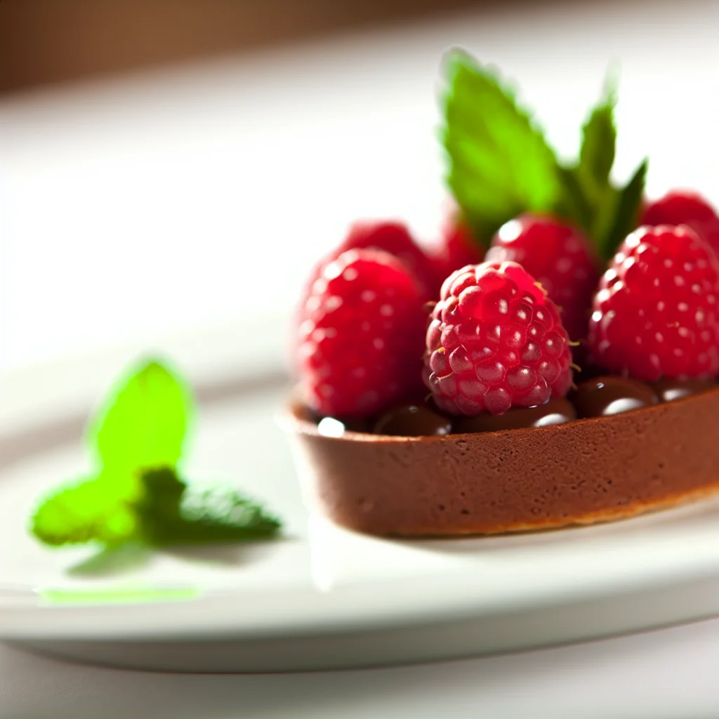 Tartelette au Chocolat et Framboises