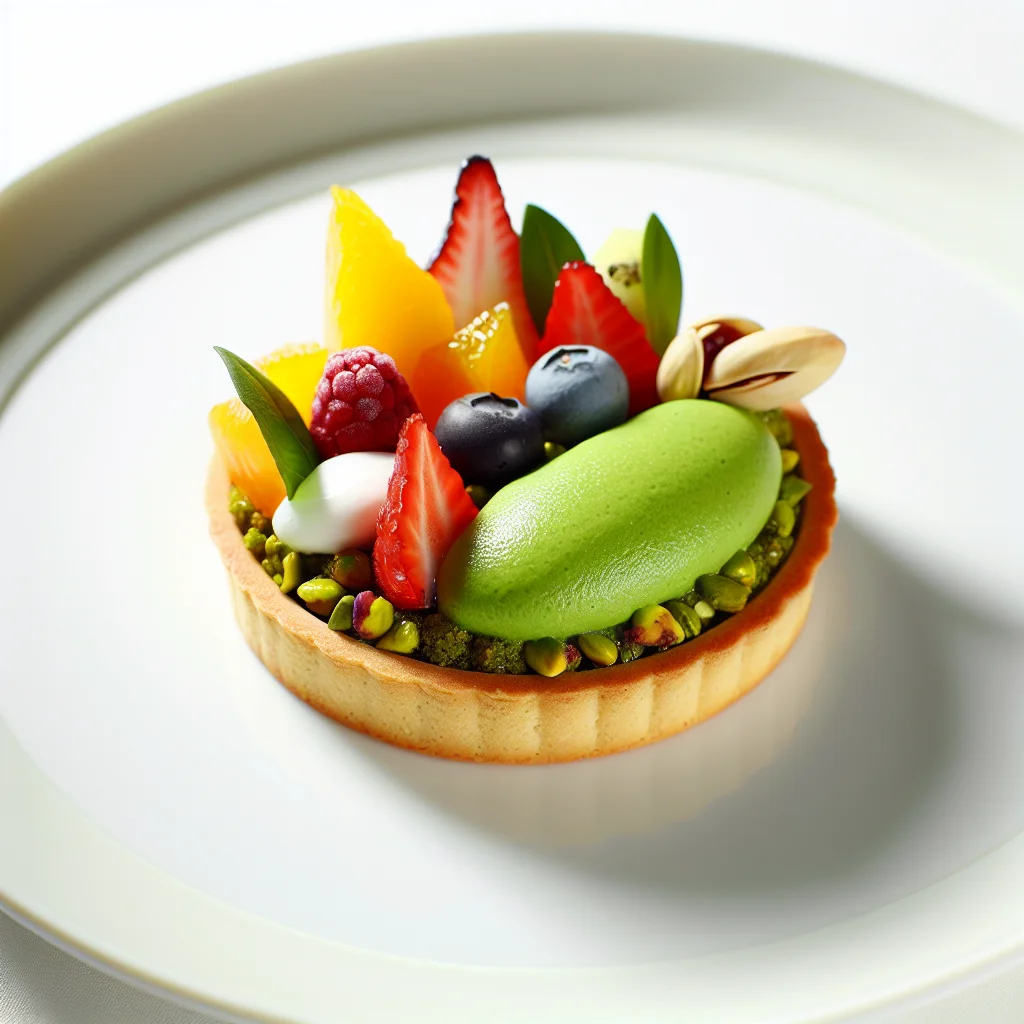 Tartelette aux Fruits de Saison et Crème de Pistache