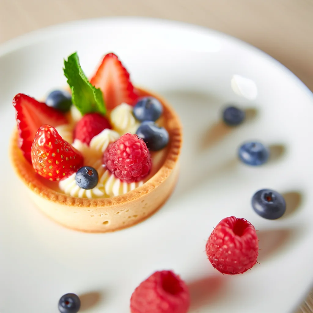 Tartelette aux fruits rouges et mascarpone