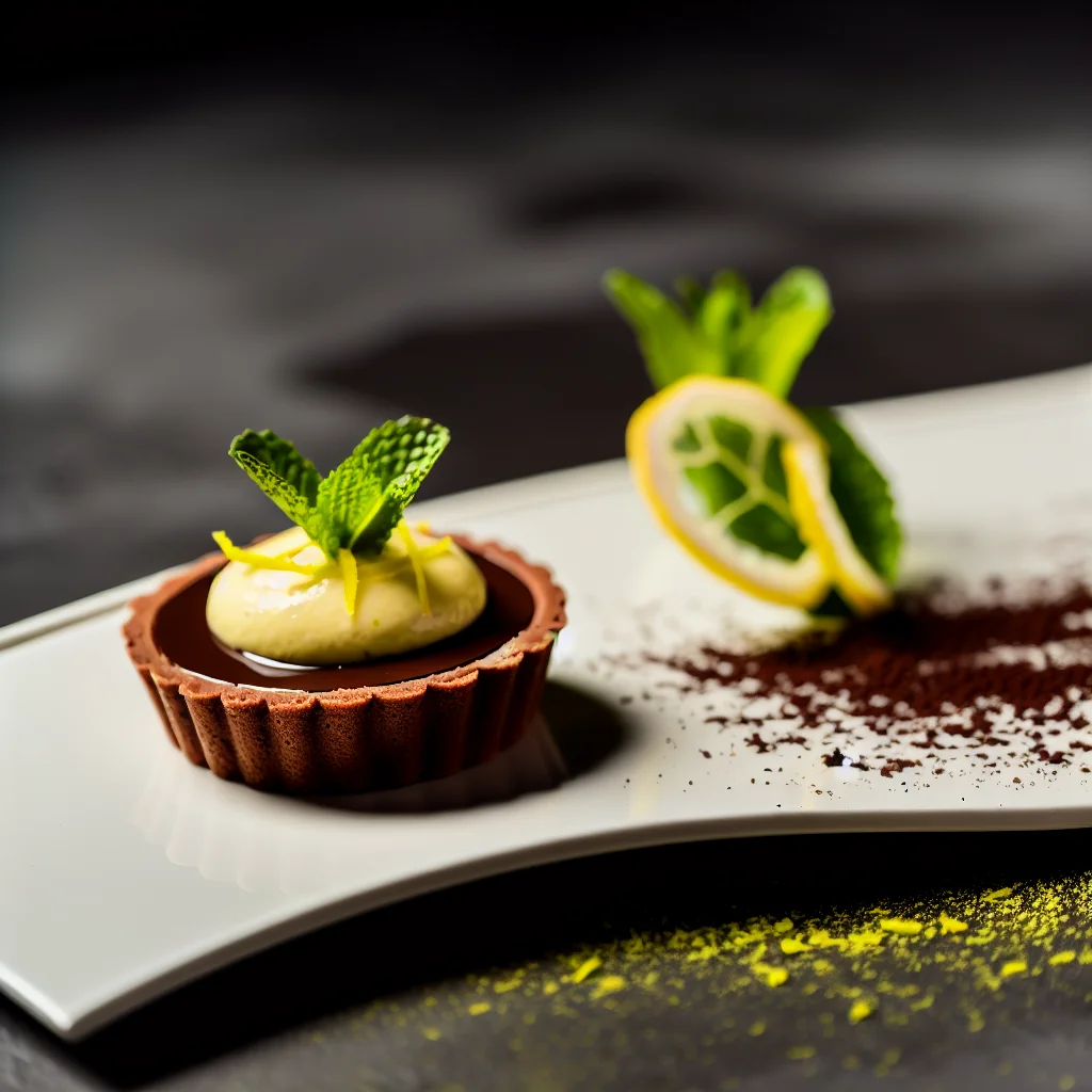 Tartelette Choco-Citron Éclatante