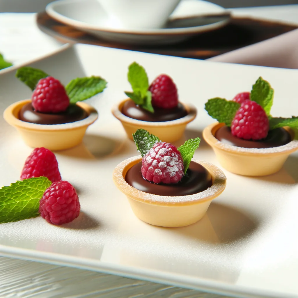 Tartelette Choco-Framboise Éclatante