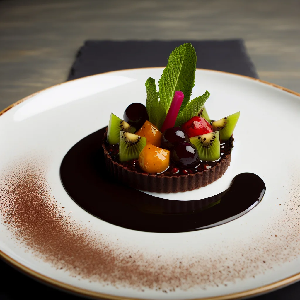 Tartelette Choco-Fruits Exotiques