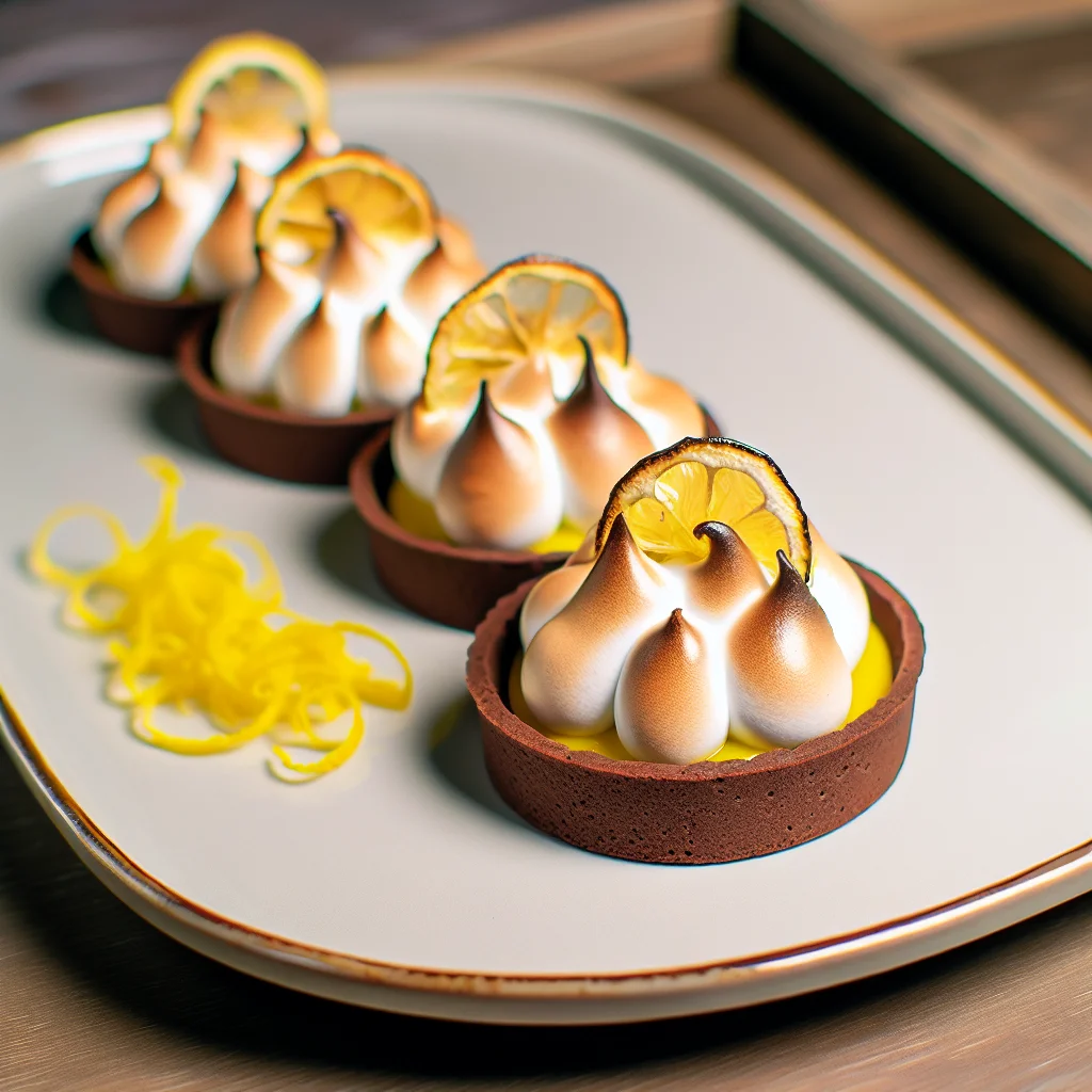 Tartelette Chocolat-Citron Meringuée