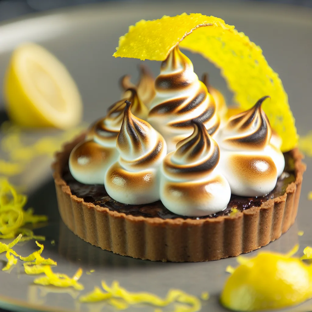 Tartelette Chocolat-Citron Meringuée