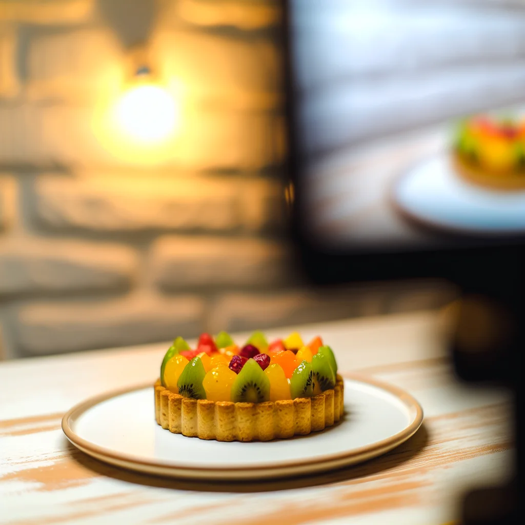 Tartelette Rainbow aux Fruits