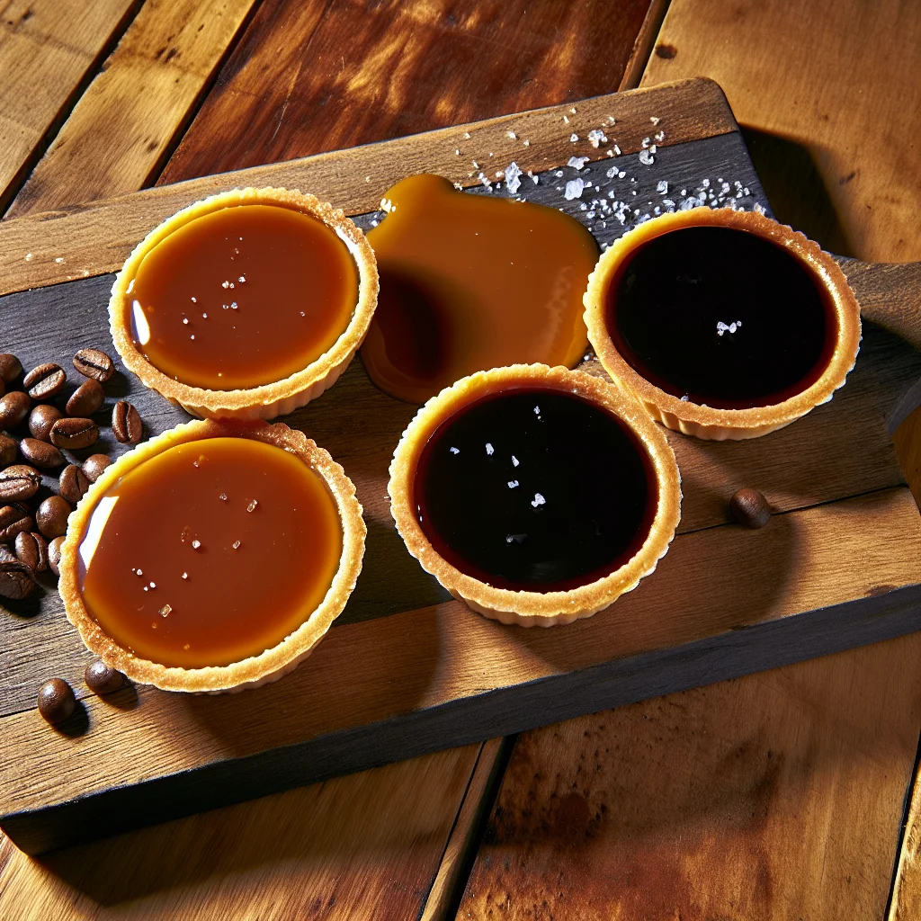 Tartelettes au Caramel Salé et Chocolat Noir