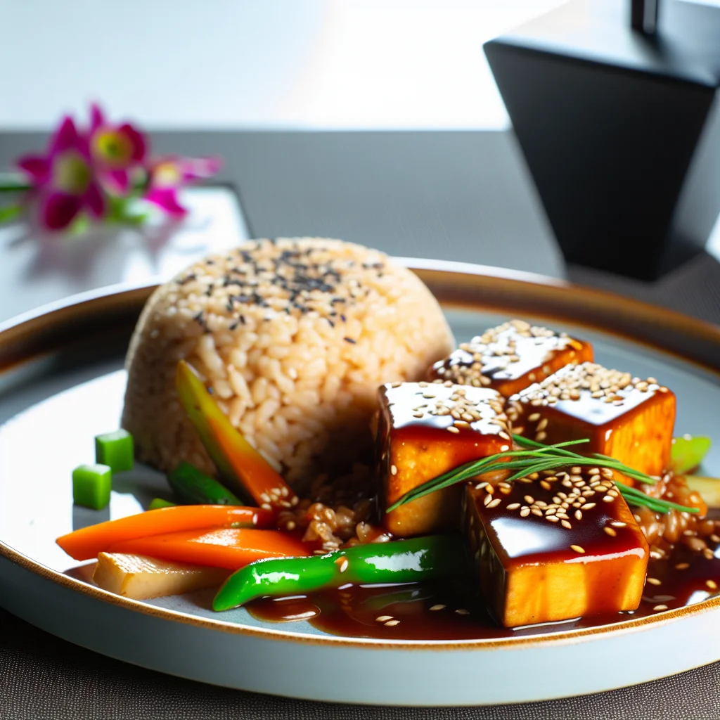Tofu Teriyaki Riche en Protéines