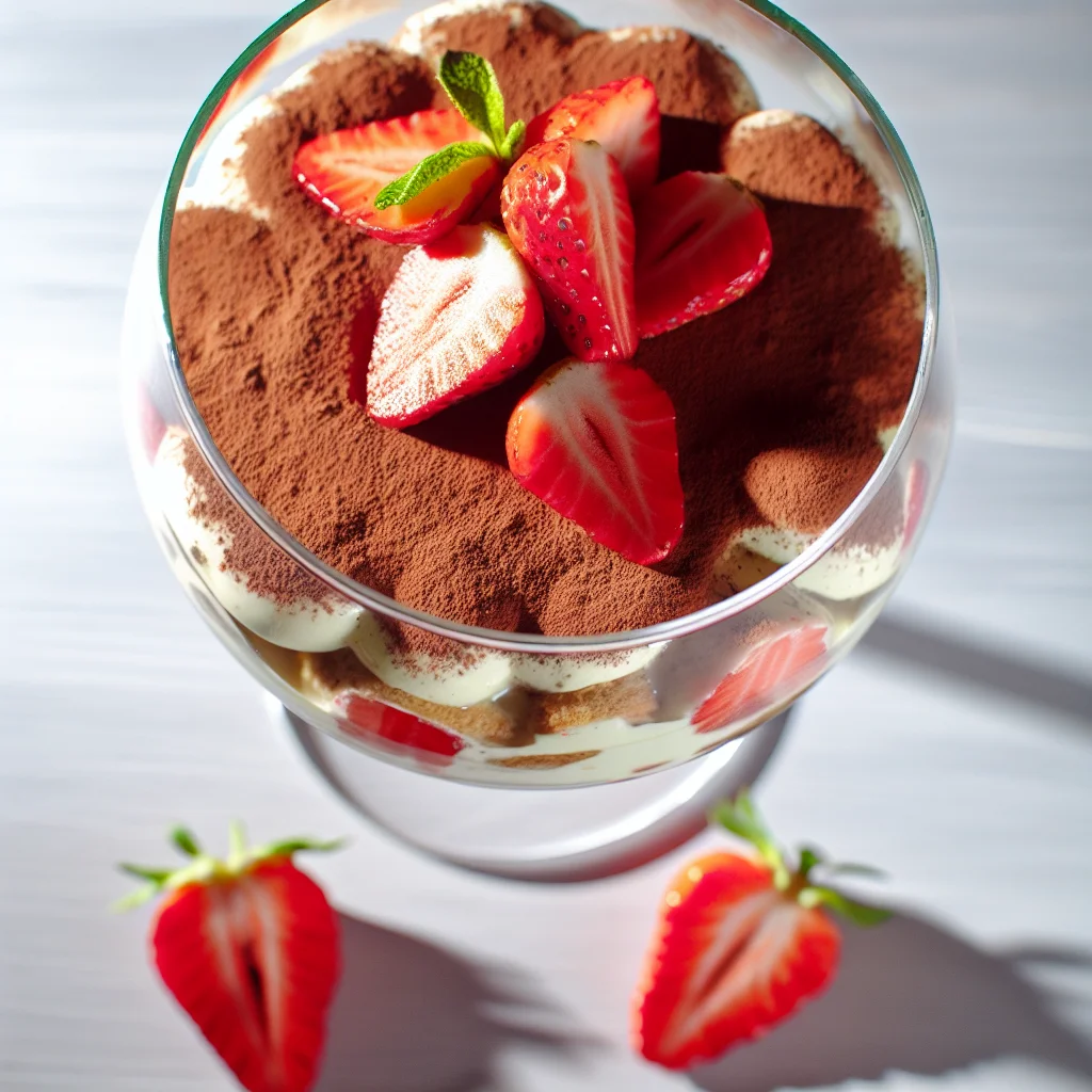 Twist de Tiramisu aux Fraises
