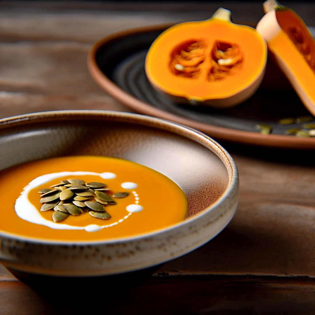 Velouté de Butternut aux Épices Douces