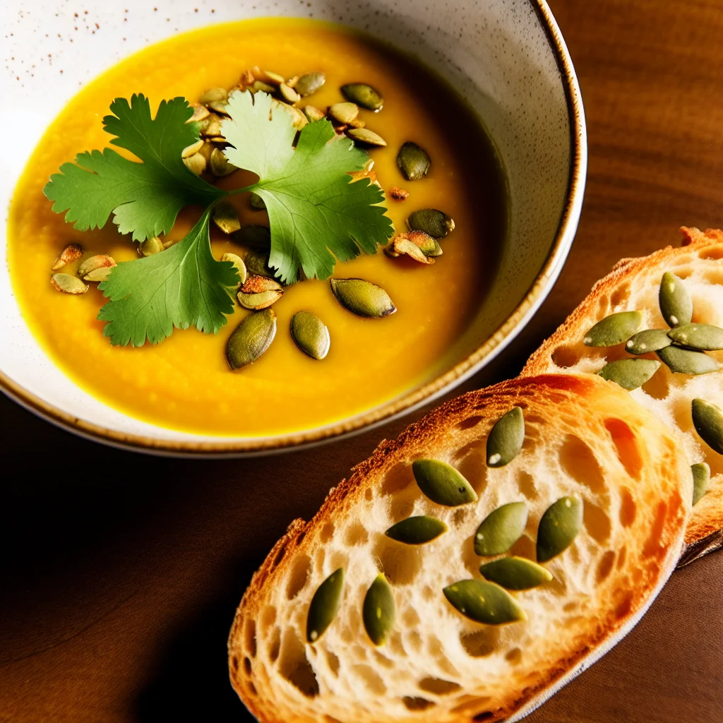 Velouté de Butternut et Coco aux Épices