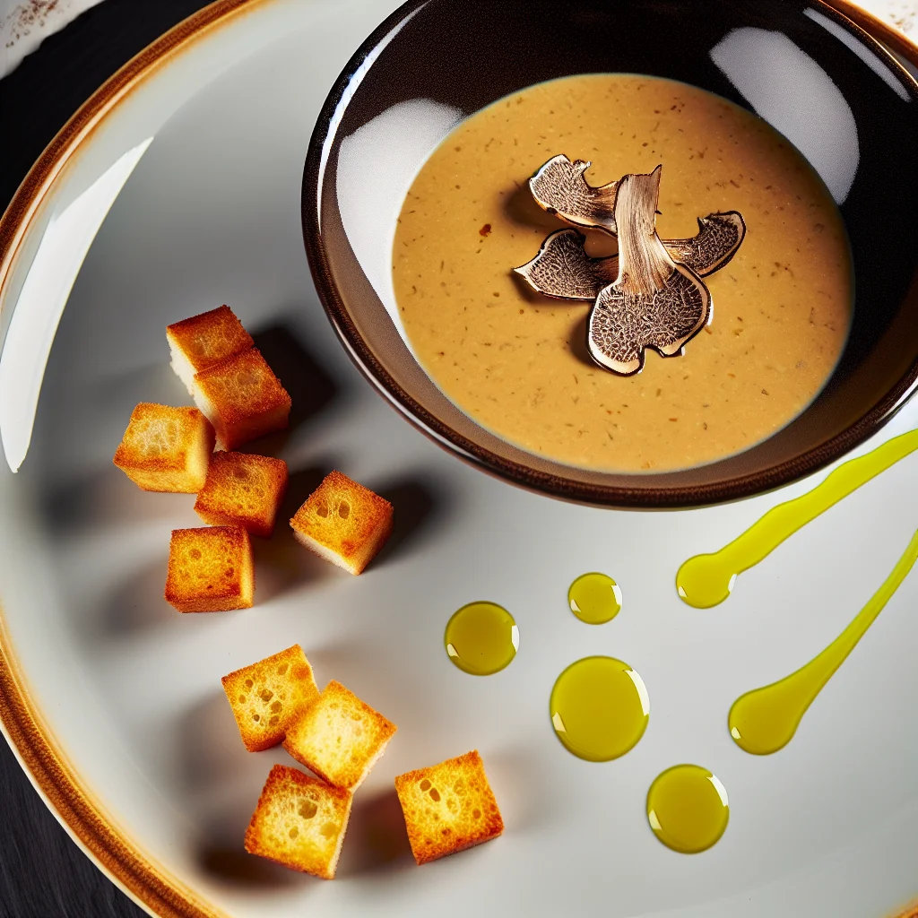 Velouté de Champignons Sauvages et Truffe