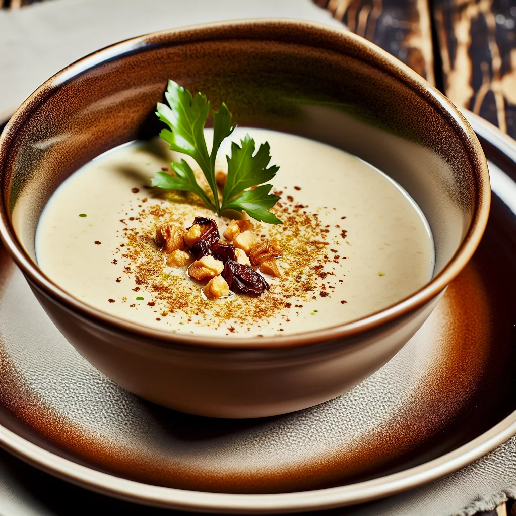 Velouté de Châtaignes et Pommes de Terre au Curry