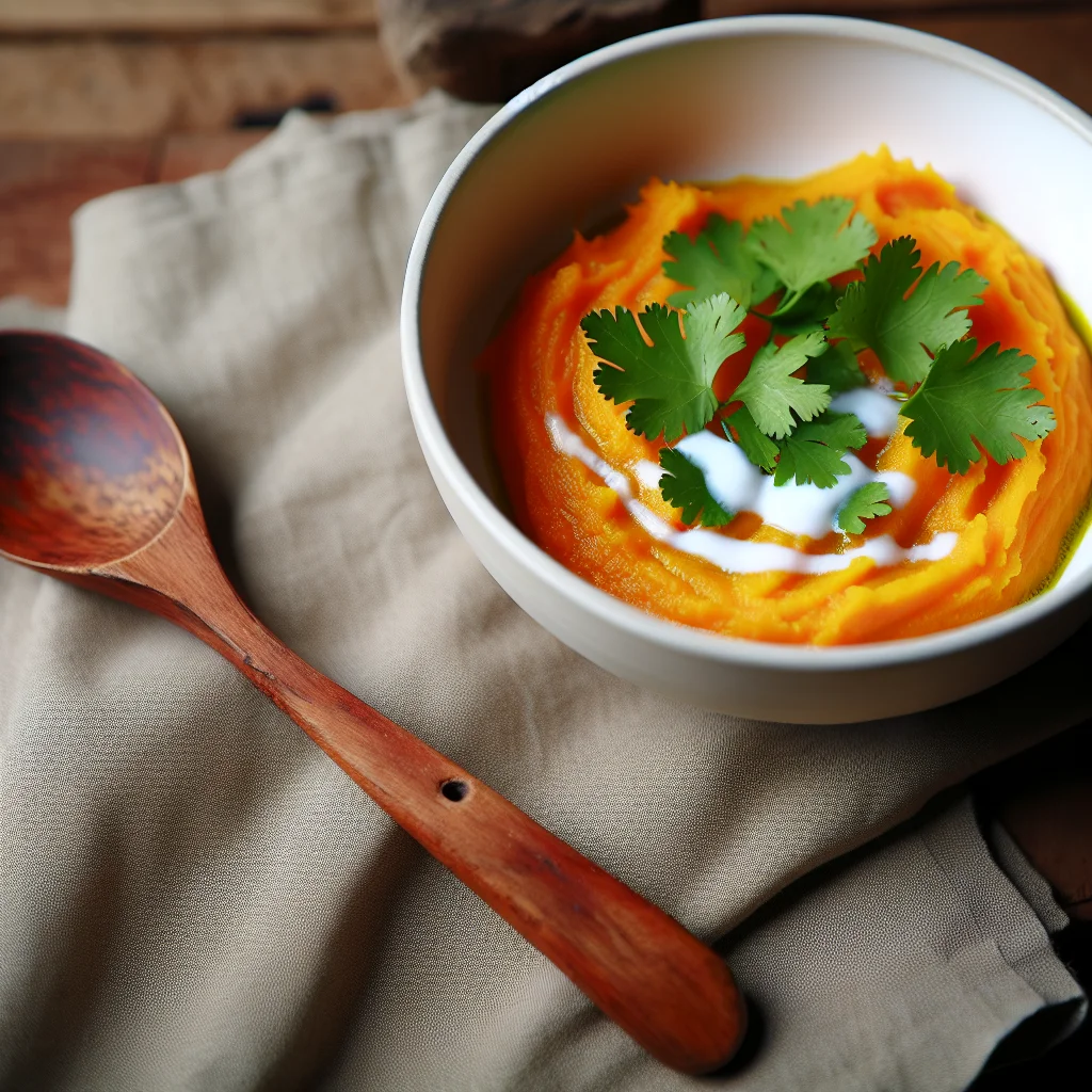 Velouté de Patate Douce et Coco