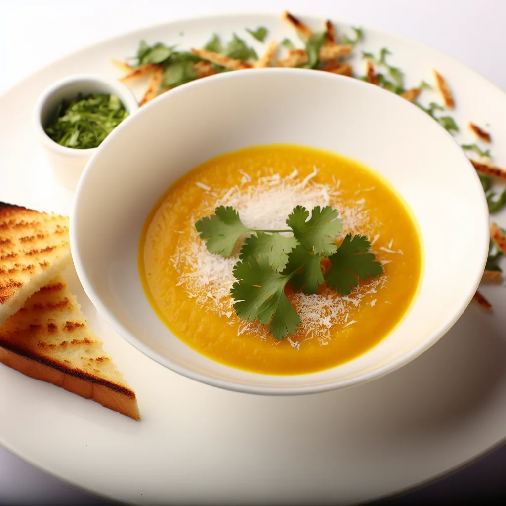 Velouté de Potimarron et Noix de Coco