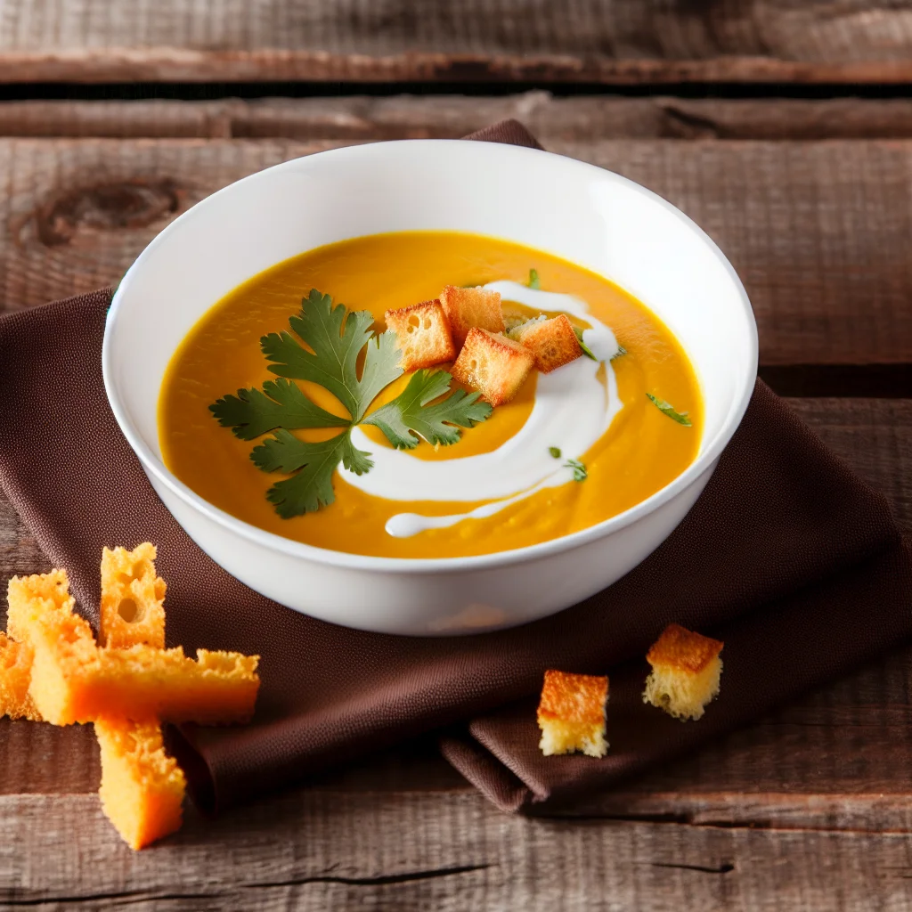 Velouté de Potiron et Coco Épicé